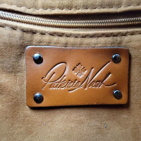 NWT Patricia Nash Harbor Nights Purse Leather Satchel Handbag Shoulder Bag - Picture 9 of 11